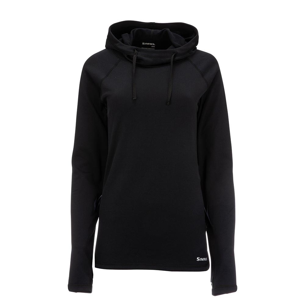 Simms Heavyweight Baselayer Hoody Women's in Black